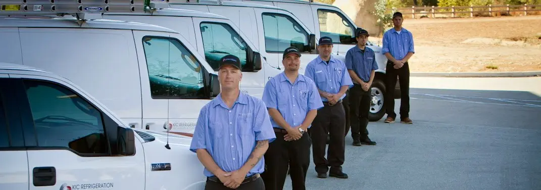 KIC Refrigeration crew ready for Mini Split Repair jobs across Benicia